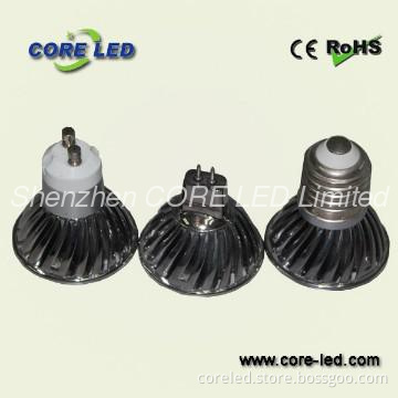 High power 3W GU10 led spotlight
